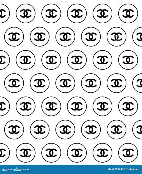 chanel white black|black and white chanel pattern.